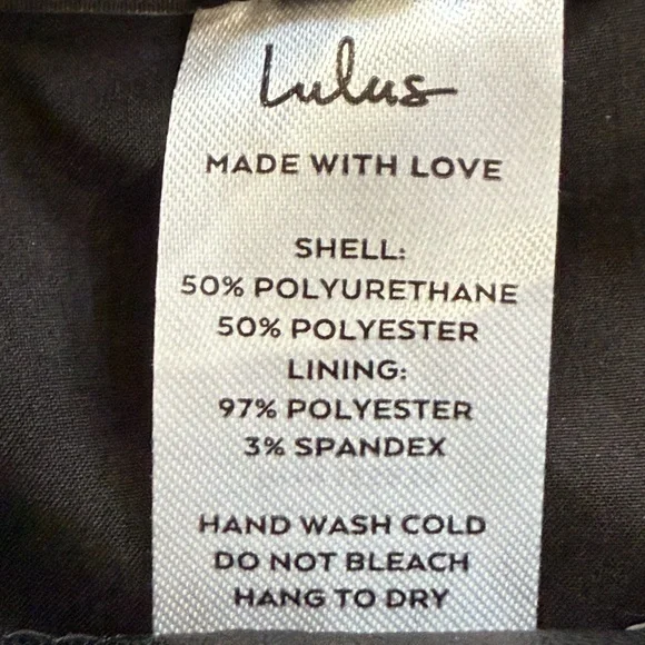 NWT  Lulus black crop top, size small. - Picture 7 of 8